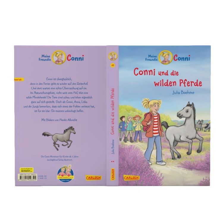 Produktbild: Conni Erz&auml;hlb&auml;nde 42: Conni und die wilden Pferde