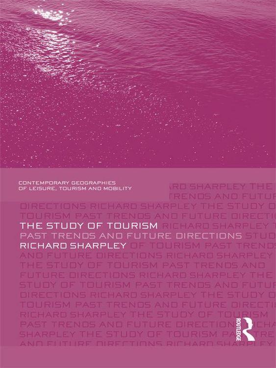 Produktbild: The Study of Tourism