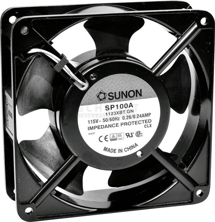 Produktbild: Sunon DP201A2123HBT Axiall&uuml;fter 230 V/AC 147.78 m&sup3;/h (L x B x H) 120 x 120 x 38mm