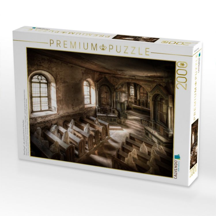 Produktbild: "Ghost Chapel" - alte, verlassene Kirche in Tschechien (Puzzle)