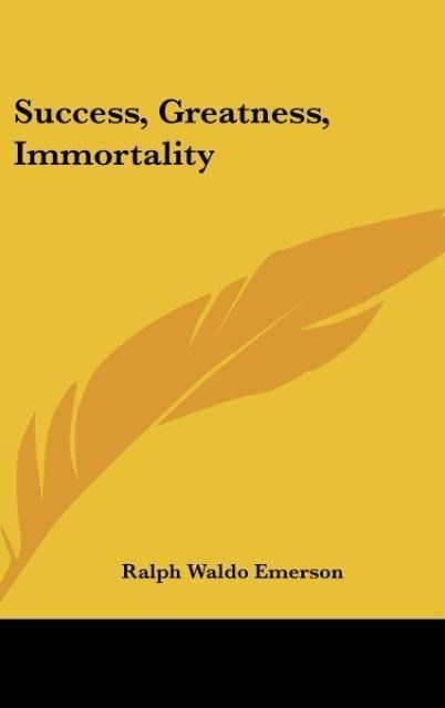 Produktbild: Success, Greatness, Immortality