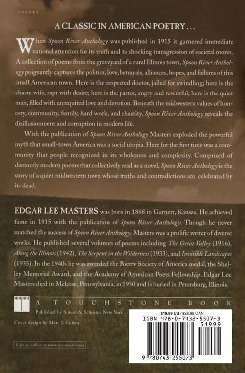 Produktbild: Spoon River Anthology