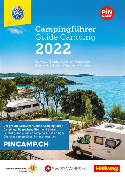 Produktbild: TCS Schweiz & Europa Campingf&uuml;hrer 2022