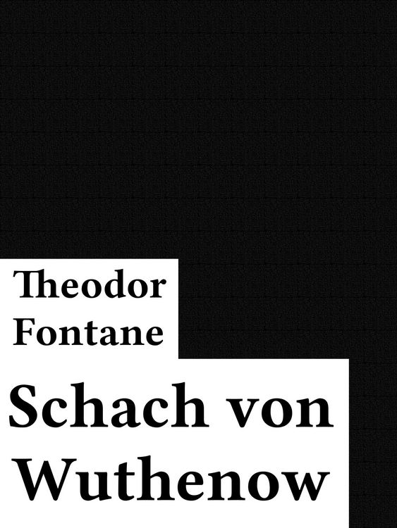 Produktbild: Schach von Wuthenow