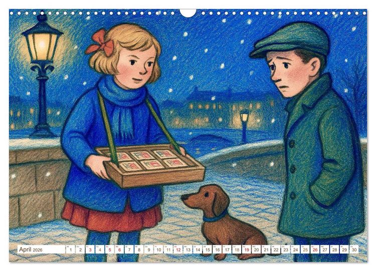 Produktbild: Erich K&auml;stner (Wandkalender 2026 DIN A3 quer), CALVENDO Monatskalender