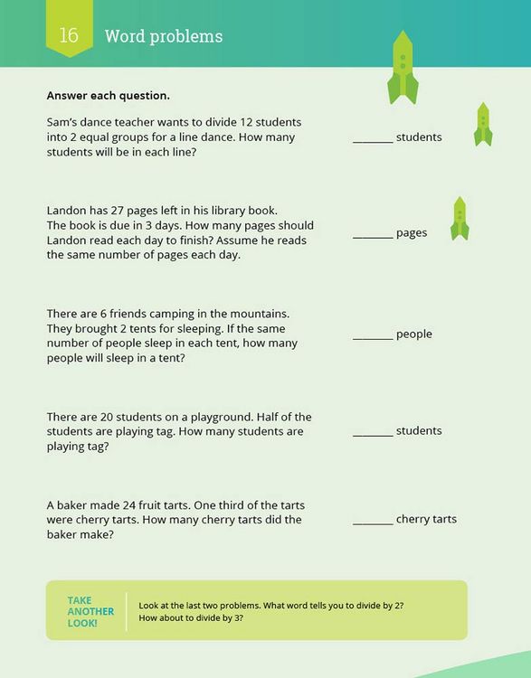 Produktbild: IXL Math Workbook: Grade 3 Division