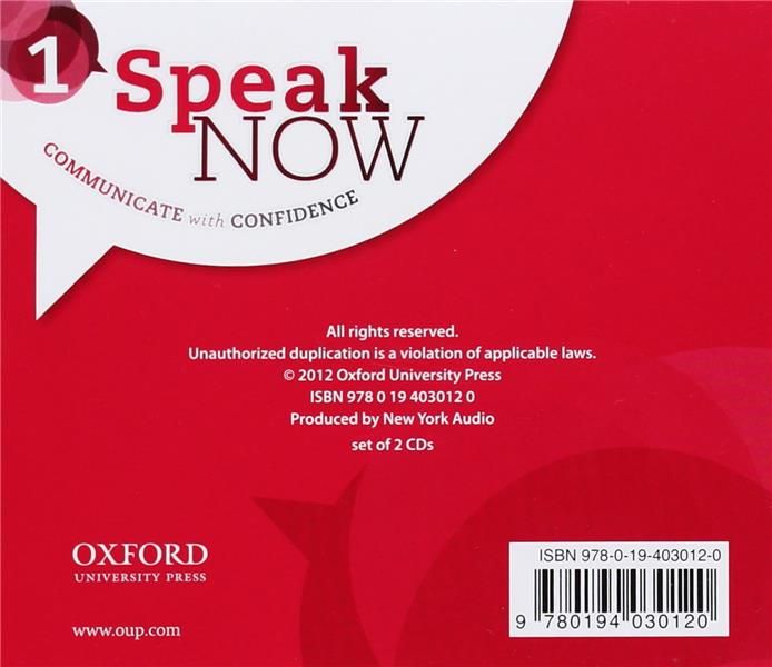 Produktbild: Speak Now: 1: Class Audio CDs