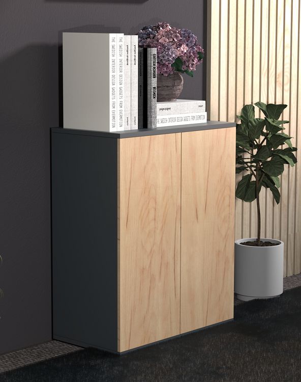 Produktbild: Holz Kommode Sideboard Anrichte Dalosa 2 Dreht&uuml;ren