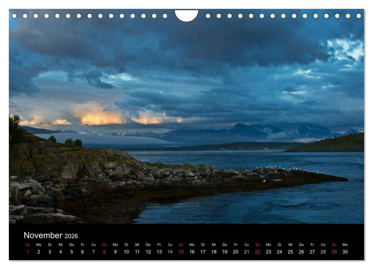 Produktbild: Norwegen - Faszination des Nordens (Wandkalender 2026 DIN A4 quer), CALVENDO Monatskalender