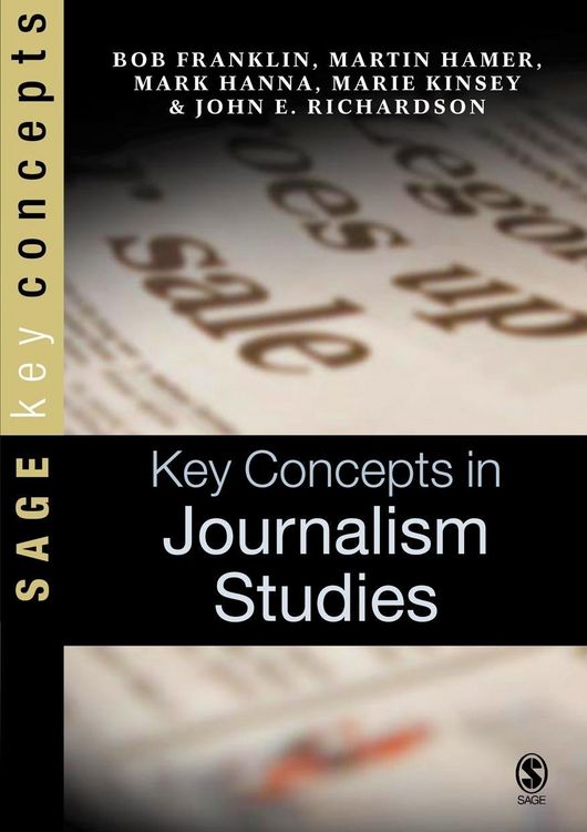 Produktbild: Key Concepts in Journalism Studies