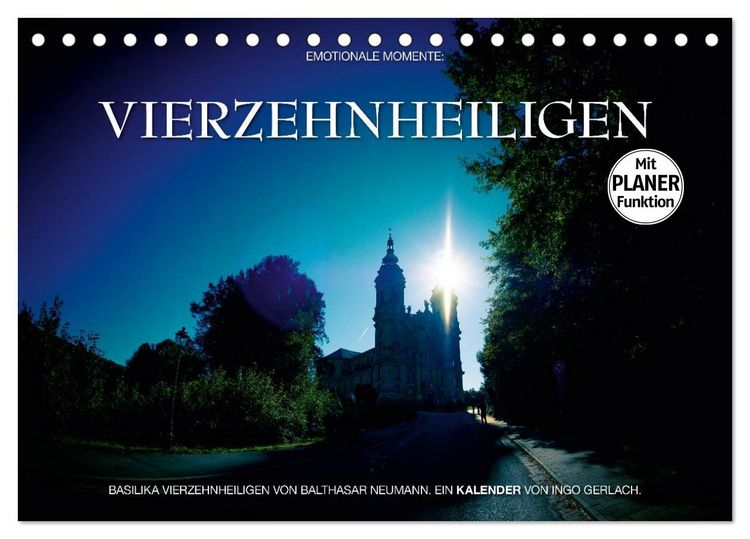 Produktbild: Vierzehnheiligen (Tischkalender 2026 DIN A5 quer), CALVENDO Monatskalender