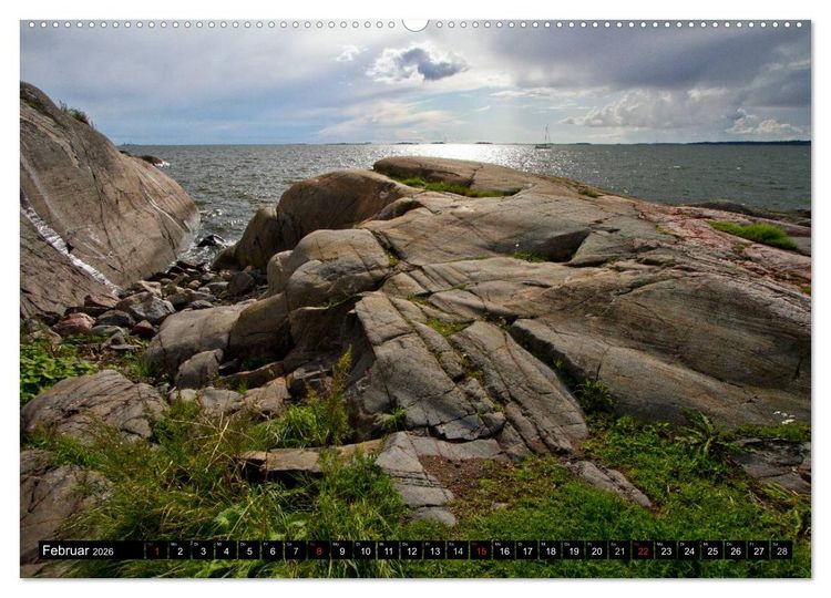 Produktbild: FINNLAND &ndash; Traumhafte Landschaften (CH - Version) (Wandkalender 2026 DIN A2 quer), CALVENDO Monatskalender