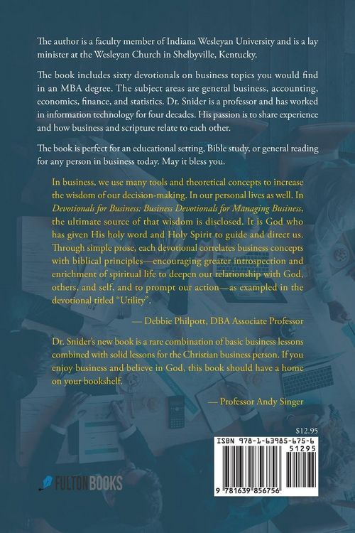 Produktbild: Devotionals For Business