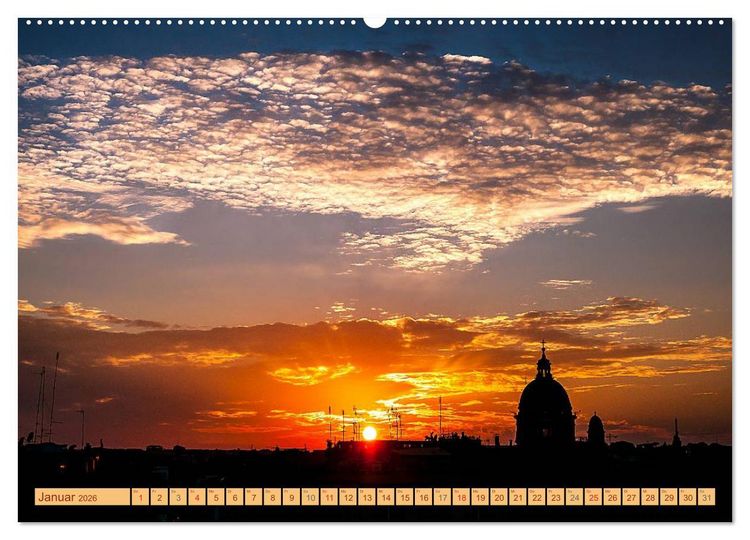 Produktbild: Rom - In der Ewigen Stadt (hochwertiger Premium Wandkalender 2026 DIN A2 quer), Kunstdruck in Hochglanz