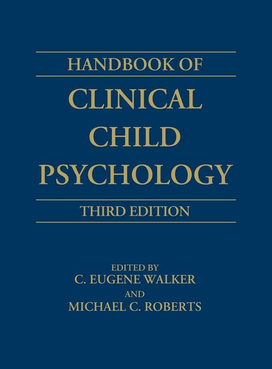 Produktbild: Handbook of Clinical Child Psychology