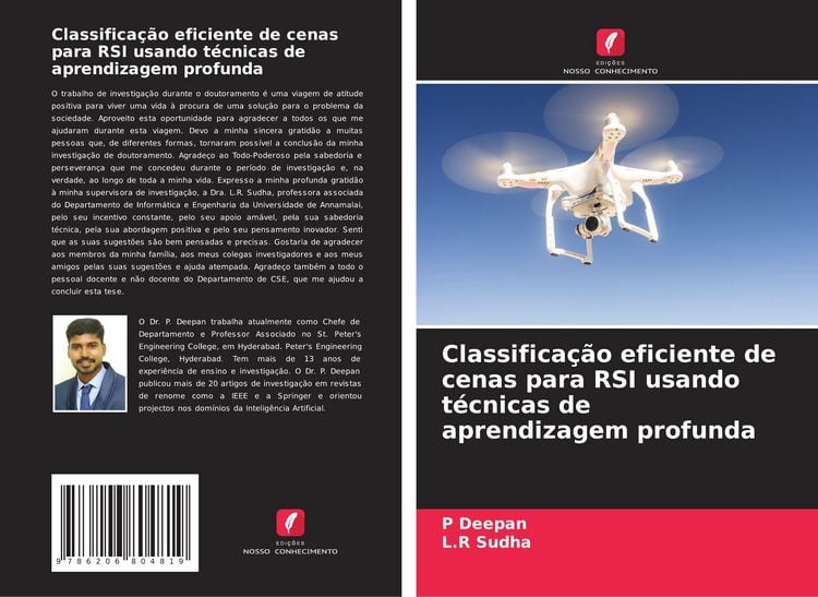 Produktbild: Classifica&ccedil;&atilde;o eficiente de cenas para RSI usando t&eacute;cnicas de aprendizagem profunda