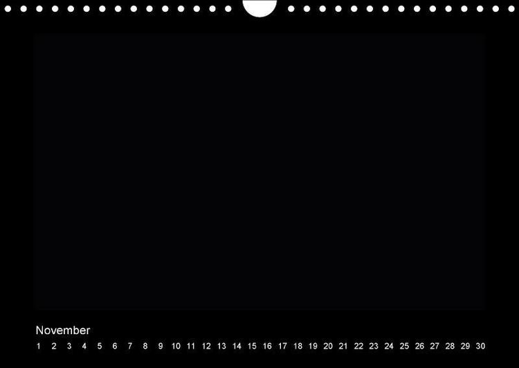 Produktbild: K. A., K: Geburtstags - Bastelkalender - Schwarz (Wandkalen