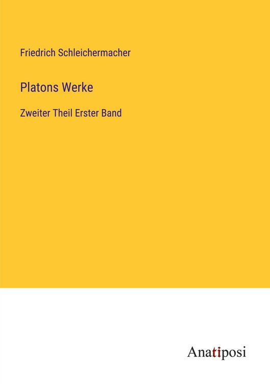 Produktbild: Platons Werke