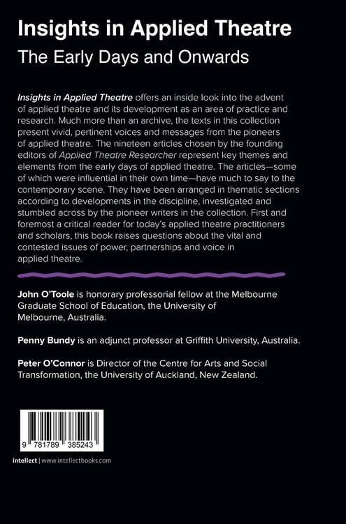 Produktbild: Insights in Applied Theatre