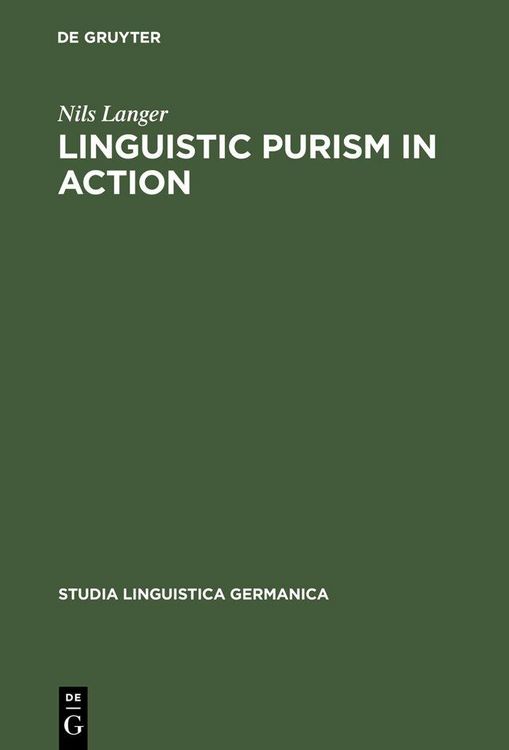 Produktbild: Linguistic Purism in Action