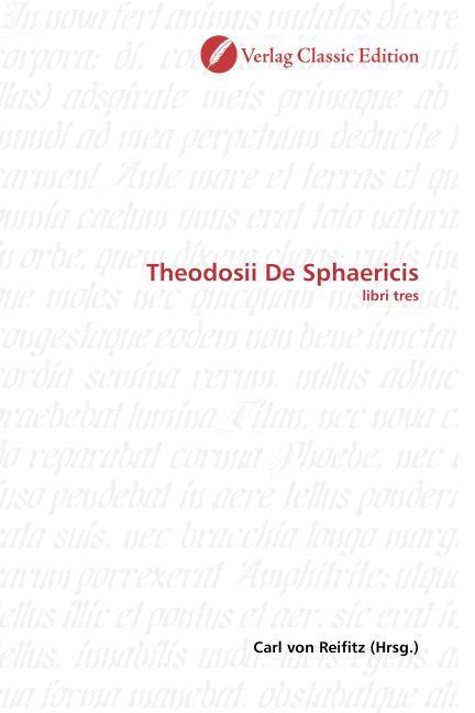 Produktbild: Theodosii De Sphaericis