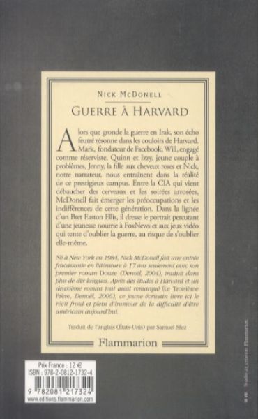 Produktbild: Guerre &agrave; Harvard