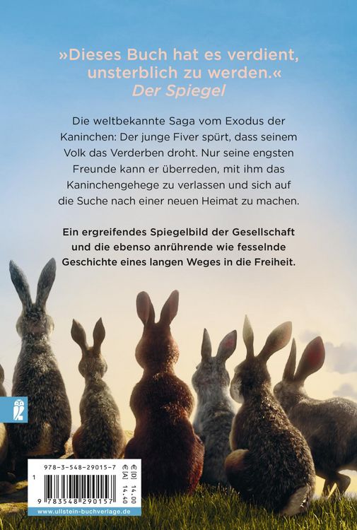 Produktbild: Unten am Fluss - 'Watership Down'