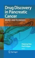 Produktbild: Drug Discovery in Pancreatic Cancer