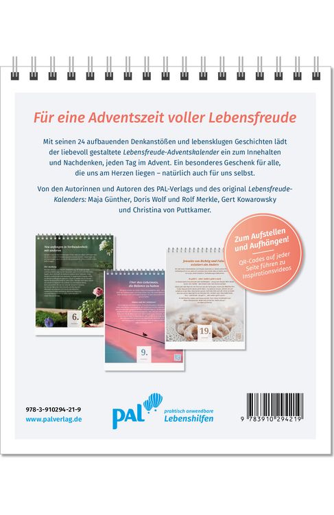 Produktbild: Der Lebensfreude-Adventskalender 2025