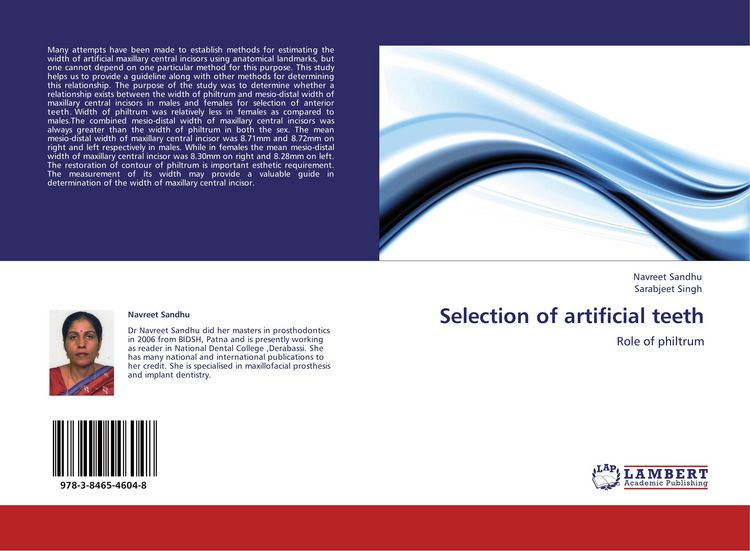 Produktbild: Selection of artificial teeth