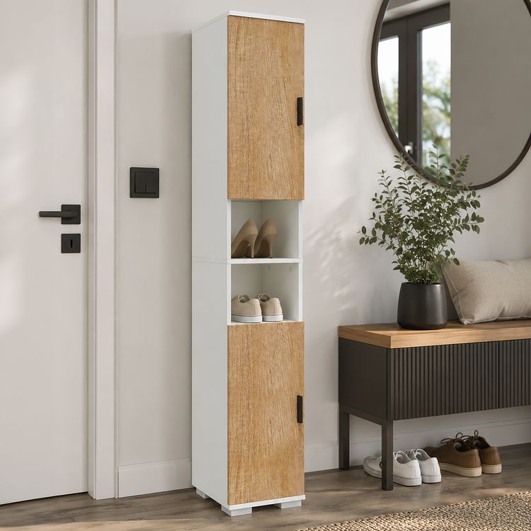Holz schmaler Schuhschrank Dielenmöbel Gados M kaufen