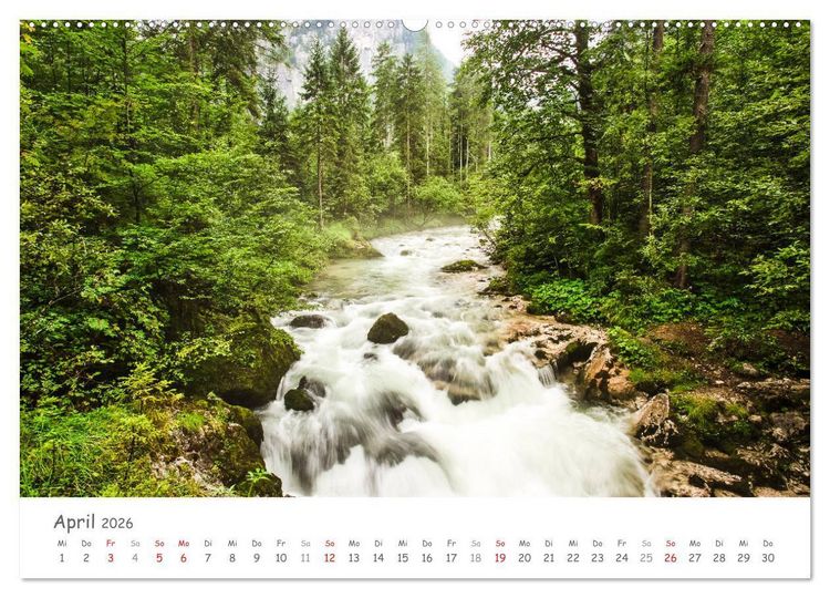 Produktbild: Gemma wandern - Wanderungen im Salzkammergut (hochwertiger Premium Wandkalender 2026 DIN A2 quer), Kunstdruck in Hochglanz