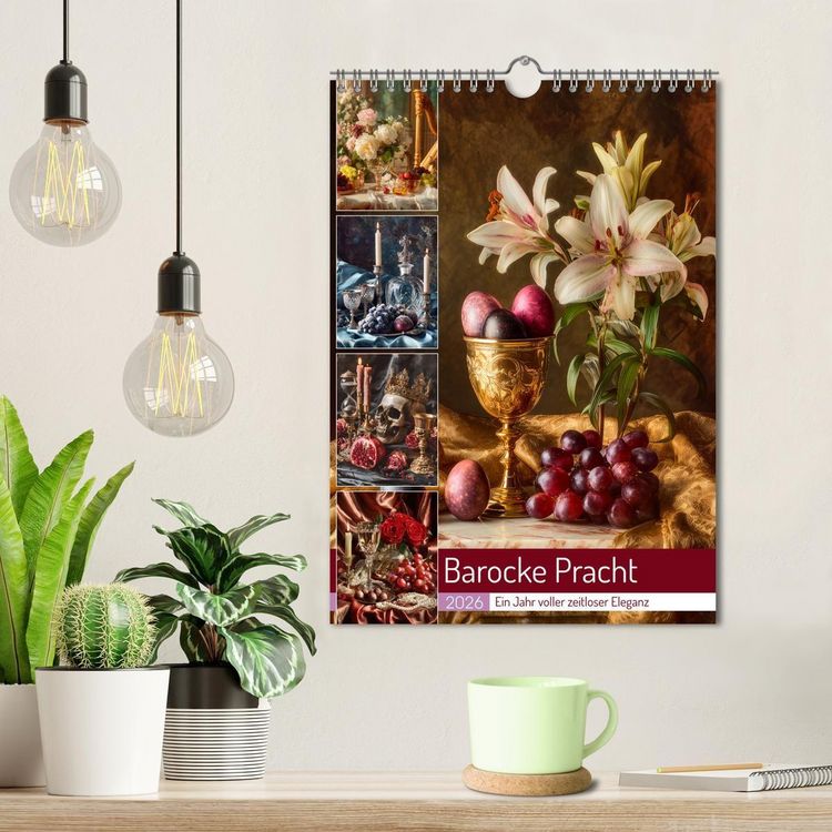 Produktbild: Barocke Pracht (Wandkalender 2026 DIN A4 hoch), CALVENDO Monatskalender