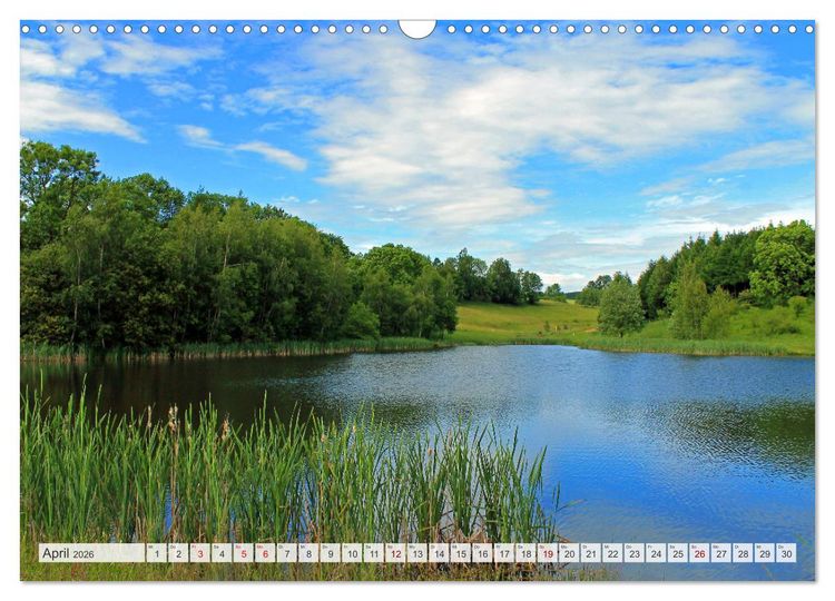 Produktbild: Masuren - Polens Seen-Paradies (Wandkalender 2026 DIN A3 quer), CALVENDO Monatskalender