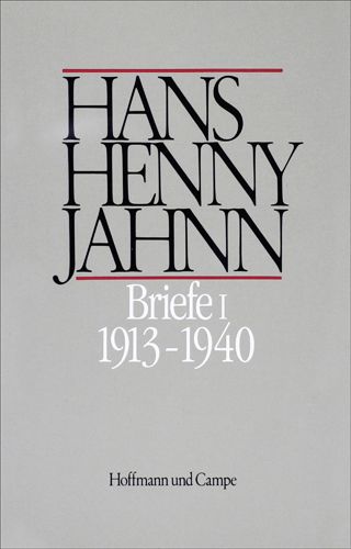Produktbild: Werke in Einzelb&auml;nden. Hamburger Ausgabe / Briefe I