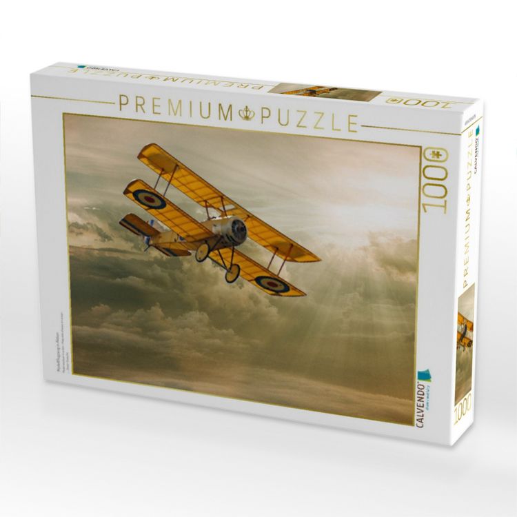 Produktbild: CALVENDO Puzzle Modellflugzeug in Aktion | 1000 Teile Lege-Gr&ouml;&szlig;e 64x48cm Foto-Puzzle f&uuml;r gl&uuml;ckliche Stunden
