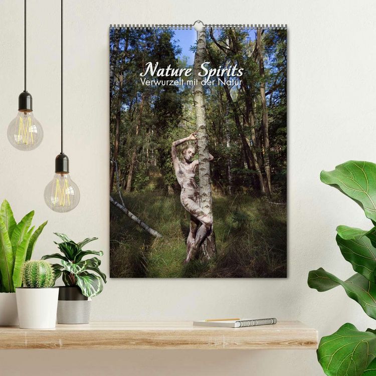Produktbild: Nature Spirits - Verwurzelt mit der Natur (Wandkalender 2026 DIN A2 hoch), CALVENDO Monatskalender