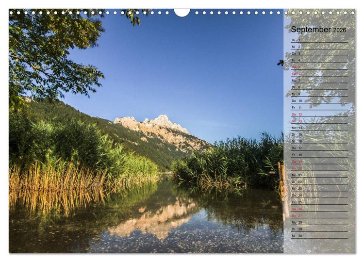 Produktbild: Das Oberstdorfer Allg&auml;u (Wandkalender 2026 DIN A3 quer), CALVENDO Monatskalender