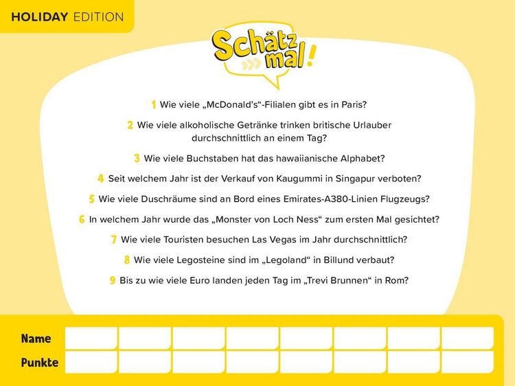 Produktbild: Sch&auml;tz mal! Holiday Edition