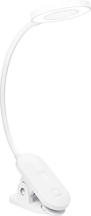 Produktbild: Philips LED Forys Clip DSK206 8720169194397 LED-Akku-Tischlampe LED LED fest eingebaut 5 W Wei&szlig;