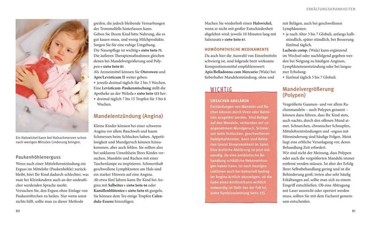 Kinderkrankheiten natürlich behandeln