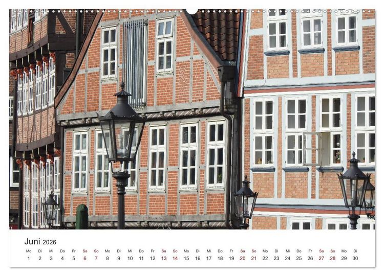 Produktbild: Im Herzen von Stade (Wandkalender 2026 DIN A2 quer), CALVENDO Monatskalender