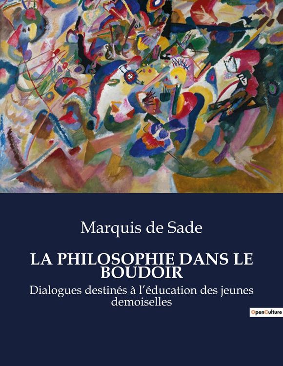 Produktbild: LA PHILOSOPHIE DANS LE BOUDOIR