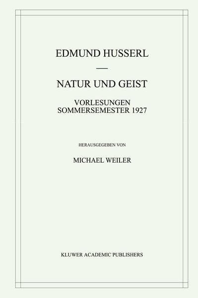 Produktbild: Natur und Geist