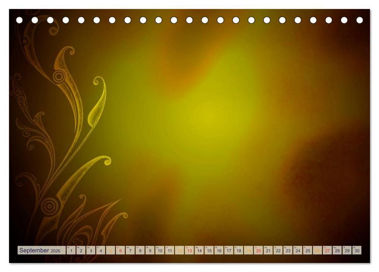 Produktbild: Kalender, Fotos selbst einkleben, selbst gestalten (Tischkalender 2026 DIN A5 quer), CALVENDO Monatskalender