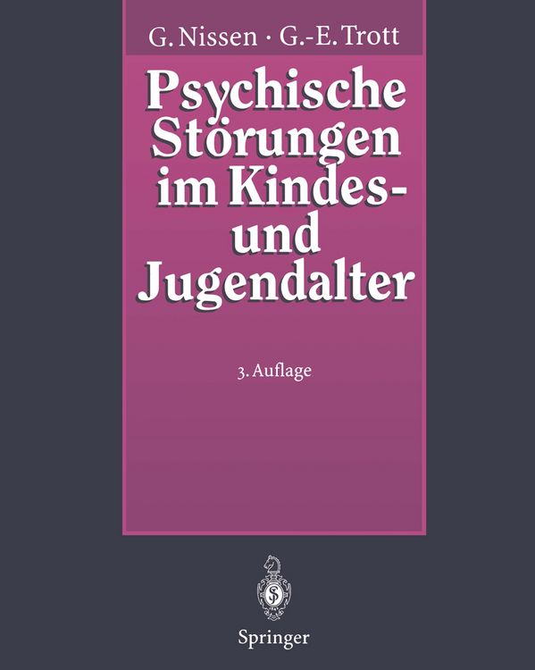 Produktbild: Psychische St&ouml;rungen im Kindes- und Jugendalter