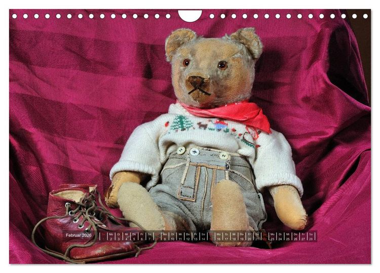 Produktbild: Die Teddys sind los (Wandkalender 2026 DIN A4 quer), CALVENDO Monatskalender