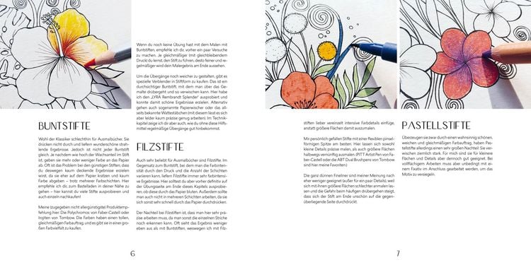 Produktbild: Bl&uuml;tentraum &ndash; Florale Motive ausmalen