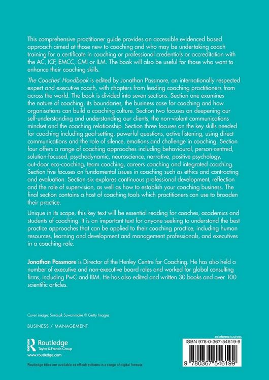 Produktbild: The Coaches' Handbook