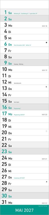 Produktbild: Streifenplaner MINT 2027